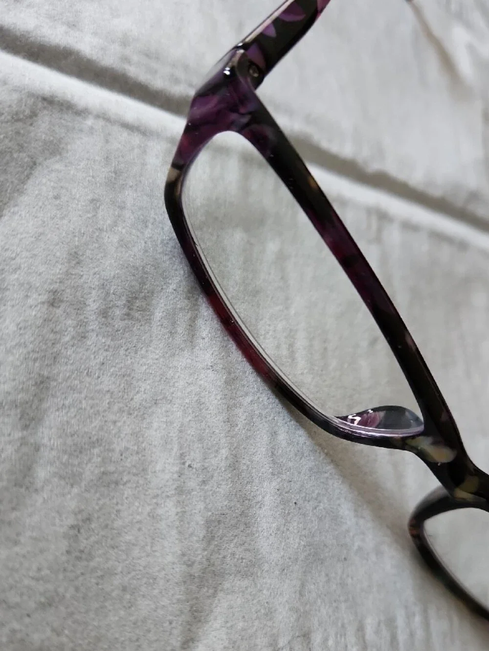 NEW Women Reading Glasses 2 Pairs Ladies Purple Spring Hinge Sides Readers 2.0